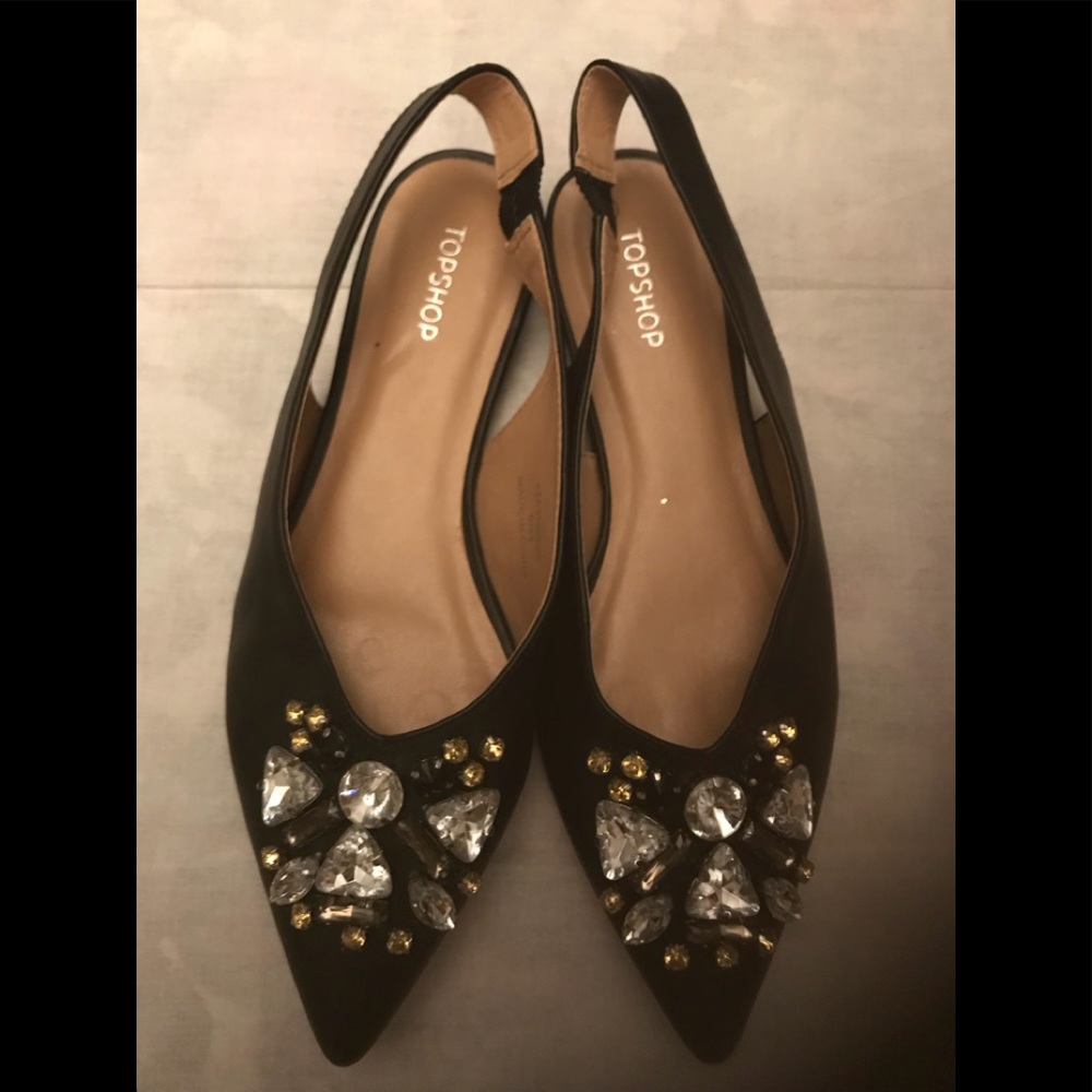 Topshop flat shoes